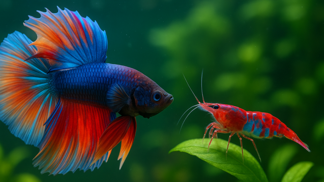 Can Shrimp Live With Bettas? A Full Guide to a Peaceful Tank